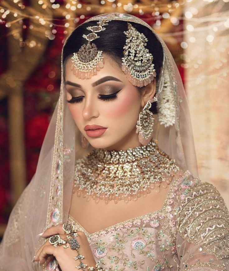 Bridal makeup look
